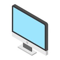 Computer Lcd Concepts vector