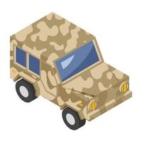 Army Jeep Concepts vector