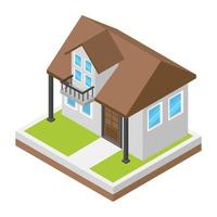 Trendy House Concepts vector