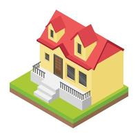 Trendy House Concepts vector