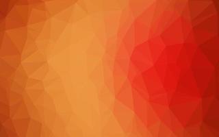 Light Red, Yellow vector abstract mosaic backdrop.