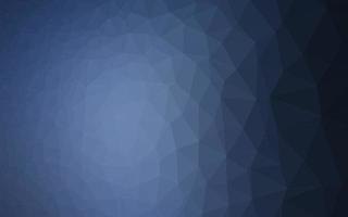 Dark BLUE vector blurry triangle texture.