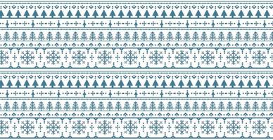 Christmas white panoramic background with drawings and patterns of the holiday - Vector