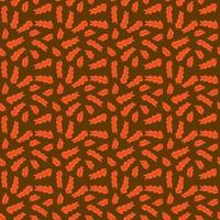 Dry red leaf pattern background. Perfect rapport. vector