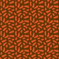 Dry red leaf pattern background. Perfect rapport. vector