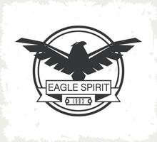 eagle club emblem vector