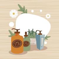 aromatherapy with products vector