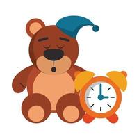 Sleep and rest cartoons vector