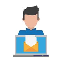 computer with envelope vector
