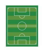 icono de cancha de futbol vector