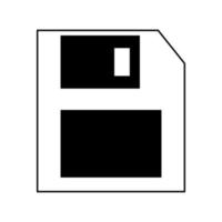 floppy disk icon vector