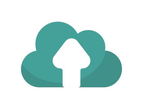 tecnología de computación en la nube vector