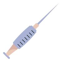 syringe injection icon vector