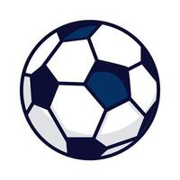 soccer balloon icon vector