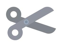 scissor cutting icon vector
