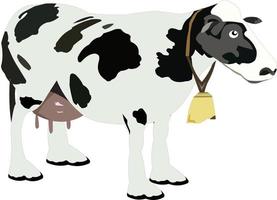 Cow rig vector artwork