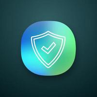 Security approved app icon
