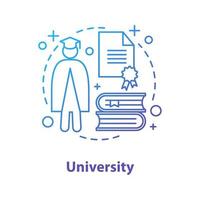 University concept icon vector