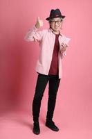 Man in Pink photo
