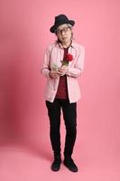 Man in Pink photo