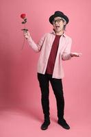 Man in Pink photo