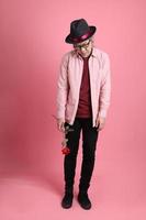 Man in Pink photo