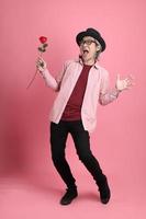 Man in Pink photo