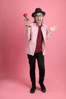 Man in Pink photo