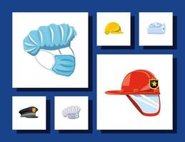 hat different work vector