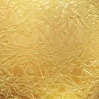 Shiny gold texture paper or metal. Golden foil vector