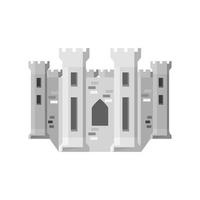 castle medieval monarchy vector