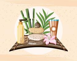 spa therapy wellness vector