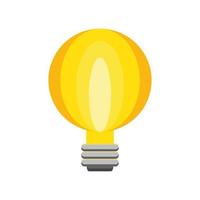 light bulb energy vector