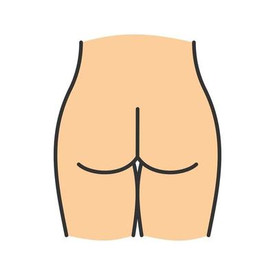 Butt boom Stock Vector