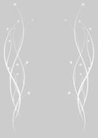 light frame with grapes on a gray background new vector