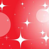 Colorful abstract background with circles and stars. Bright design. Simple flat vector illustration.