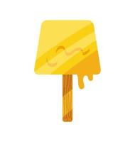 melted ice cream vector