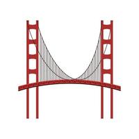 bridge structure architecture vector