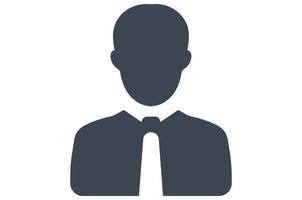 Business man icon vector