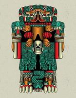 coatlicue aztec mother vector