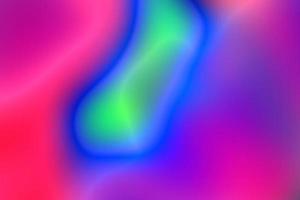 Abstract colorful holographic gradient illustration background. Neon background illustration. photo