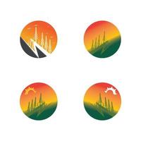 forest logo vector illustration