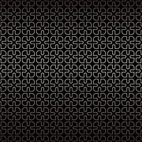 Simple geometric golden and black linear seamless pattern background, art deco style vector