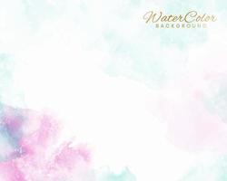 Abstract colorful watercolor for background. vector