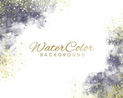 Abstract colorful watercolor for background. vector