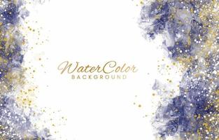 Abstract colorful watercolor for background. vector