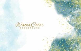 Abstract colorful watercolor for background. vector