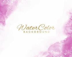 Abstract colorful watercolor for background. vector