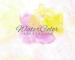 Abstract colorful watercolor for background. vector