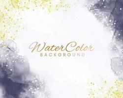 Abstract colorful watercolor for background. vector